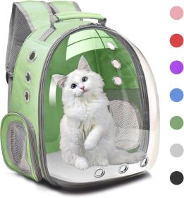 Travel Backpack Bubble Carrying Bag for Small Medium Dogs Cats, Space Capsule Pet Carrier Dog for Hiking, Airline Approved
