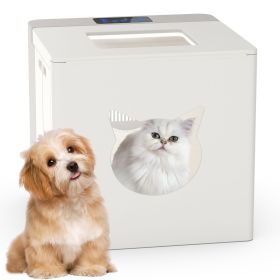 Cat Dryer Box, Automatic Pet Drying Box Portable Folding for Cats and Small Dogs, Dryer Box Dogs Cats Rabbits