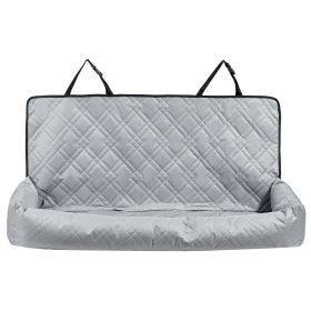 Dog Car Seat, Waterproof Dog Booster Seat for Car, Pet Car Seat with Clip-On Safety Leash, PP Cotton Filling